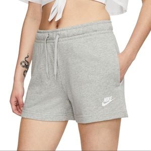 Nike Mid Rise Fleece Shorts